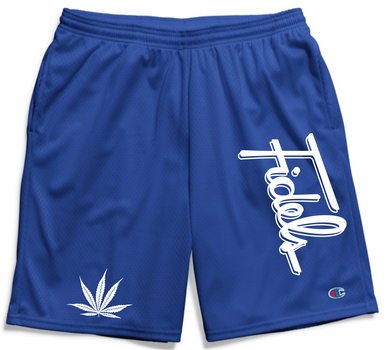 Fidels Blue Champion Shorts