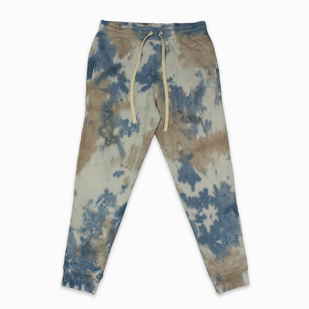 Fidels Bamboo Cotton Blend Blue/Brown Sweats