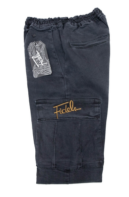 Fidels Jeans Washed Black/Gold